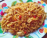 Foto langkah ke 7 dari resep Mie Kuning Goreng Kecap.