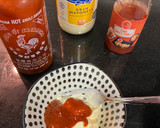 Foto del paso 4 de la receta: “Ensalada” de sriracha fried chicken