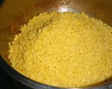 A picture of step 3 of Dhaba style fry maash daal.