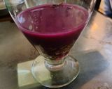 A picture of step 2 of Black jamun mojito.