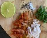 A picture of step 5 of Maxican stack.