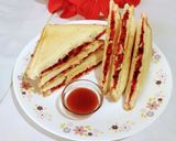 A picture of step 7 of Vegetable Sandwich.