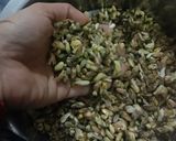 A picture of step 1 of Drumstick flower masala veggie.