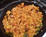 Foto del paso 3 de la receta: Migas de pan con pimiento verde y chorizo