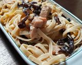 Foto langkah ke 5 dari resep Fettuccini Carbonara.