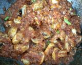 A picture of step 7 of Dhaba style mushroom paneer.