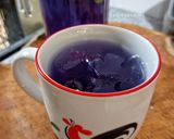 Foto langkah ke 4 dari resep Es Wedang Bunga Telang Lemon.
