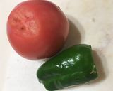 A picture of step 1 of Sweet potato on bolognese sauce.