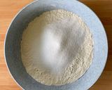 Foto del passaggio 1 della ricetta Sbrisolona con confettura di rabarbaro Gluten Free