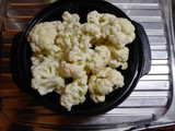 Cavolfiore fritto nella friggitrice ad aria