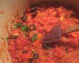 A picture of step 6 of Tomato and red lentil marinara.