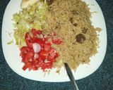 A picture of step 9 of Pilau recipe.