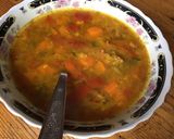 Une image de l'étape 3 de Soupe à l'ancienne poivrons tomates carottes et chou frisé.