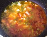 A picture of step 5 of Potato Peas Curry.