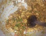 A picture of step 4 of Chicken tikka macroni.