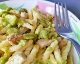 Foto del paso 6 de la receta: Trofie con lomo al curry madrás y guacamole