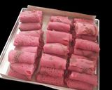 Foto langkah ke 6 dari resep Dadar Gulung Red Velvet.