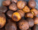 A picture of step 4 of Gulab Jamun.
