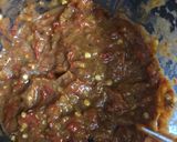 Gambar langkah 5 resipi Sambal Belacan Goreng.