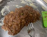 A picture of step 3 of Banana bread roll.