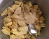 A picture of step 2 of Cooked apples.