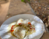 Foto del paso 3 de la receta: Bacalao con pimientos en microondas - Lékué