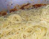 Foto langkah ke 6 dari resep Sphagetti Bolognese And Aglio Olio Dengan Daging Sapi Giling 😋.