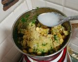 A picture of step 3 of Hara bhara Kabab.