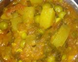आलू मटर की सब्जी (aloo matar ki sabzi recipe in Hindi) रेसिपी चरण 4 फोटो