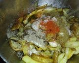 A picture of step 1 of French fry potato.