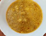 A picture of step 9 of Falahari chutney aloo.