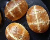 Foto langkah ke 2 dari resep Korean garlic cheese bread versi #1 manis.
