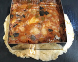 Foto del paso 5 de la receta: Pisto y patatas panaderas con panceta, sobre omelette