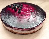 Áfonyás sajttorta recept fázis 4 fotója