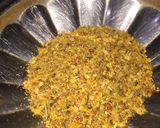 A picture of step 1 of Chicken Achari.