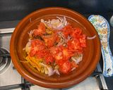A picture of step 2 of Kefta Tagine.