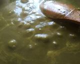 A picture of step 5 of Palak paneer.