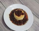Hình bước làm 5 của món Bánh flan trân châu đường nâu ngon tuyệt