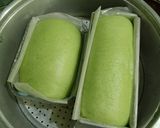 Foto langkah ke 7 dari resep Roti Kukus Pontianak Pandan.
