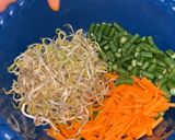 Foto langkah ke 1 dari resep Urap sayur lengkap.