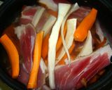 Csülkös bableves recept fázis 3 fotója