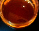 A picture of step 6 of Lemon tea#Endofyearchallenge.