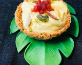 A picture of step 7 of Thandai Rabdi in vermicelli cup.