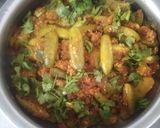 A picture of step 7 of Tindora Sabzi.