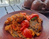 Foto langkah ke 7 dari resep Pesmol ikan nila goreng bumbu merah🐟🍅🌶.