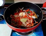 A picture of step 2 of Spicy Egg Pulao.