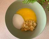 Фото кроку 2 до Бананове печиво з шоколадною крихтою🍪.