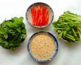 Hình bước làm 9 của món Gỏi Bưởi Chay