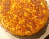 Une image de l'étape 8 de Tarte aux poireaux et saumon fumé.