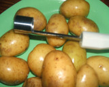 Foto del paso 1 de la receta: Guarnición de papas originales
